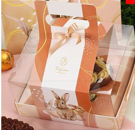 Alça para Caixa Ajustável Média Belissima 250/350g 3766 ( PASCOA JANGO 2024 )