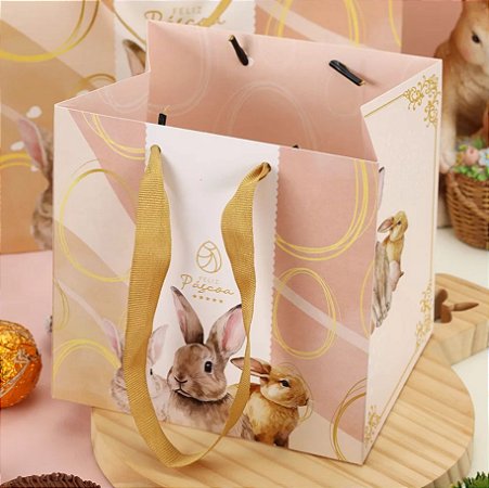 10 Sacola P/ Ovo De  Páscoa GRANDE BELISSIMA 3700  ( PASCOA JANGO 2024 )