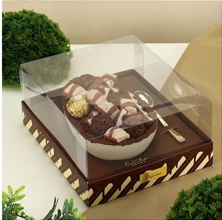 10 Caixas P/ Ovo De Colher Ajustável 250-350-500gr 3704 CHOCOLATE ( PASCOA JANGO 2024 )