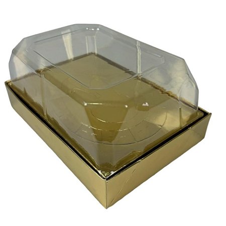 10 CAIXA OVO DE COLHER  PÁSCOA  3X1 250/350/500G-C/ TAMPA MONTADA- JR  COC8  DOURADO/LAMIN