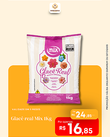 Glacê Real 1kg MIX