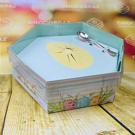 10 Caixa Ovo de Páscoa Hexa 150G Pascoa AQUARELA  4159  (Páscoa Ideia 2024)