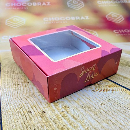 10 CAIXA PRACTICE C/ VISOR (09 DOCES) SWEET LOVE 4x12x12 cm 4897