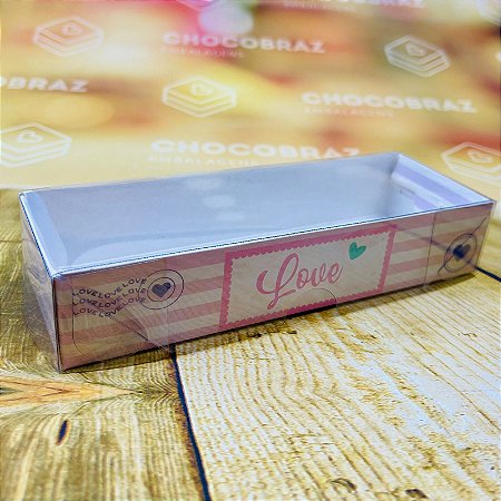 10 CAIXA MINI BROWNIES - WITH LOVE 4924
