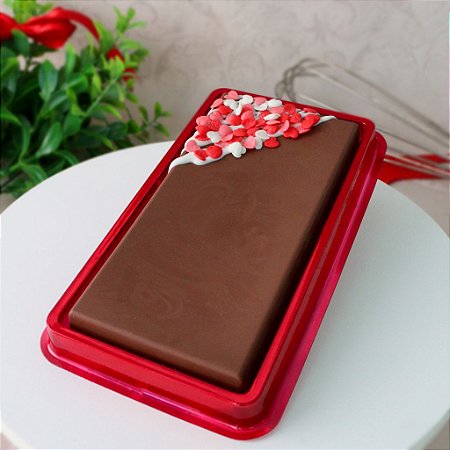 10 Caixa P/ Tabletes e Doces Vermelho 14022 (BWB) BWB EMBALAGEM