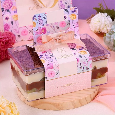 10 Alça P/ Cake Box Quadrada GRACIOSA 4133 (MÃES E NAMORADOS JANGO 2024)