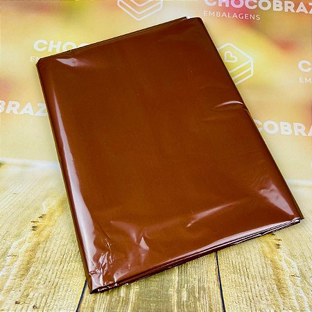10 Toalhas P/ Mesa Festa MARROM Bopp Perola  78x78 INOVE