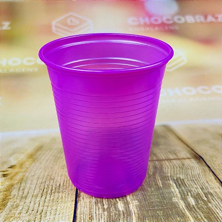 50 Copos Descartáveis P/ Festa 200 ml PINK (Louri Festas)