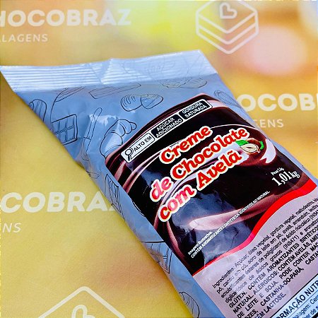 Bisnaga 1,01 kg de Recheio de Creme de Chocolate com Avelã - D4524 (DOREMUS)