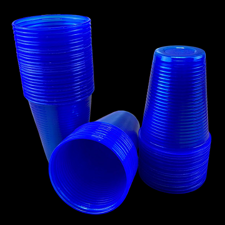 50 COPO 200ML NEON AZUL BELLO FESTAS