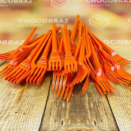 50 GARFO SOBREMESA PS LARANJA BELLO FESTAS