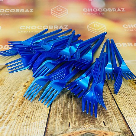 50 GARFO SOBREMESA PS AZUL PEROLADO BELLO FESTAS