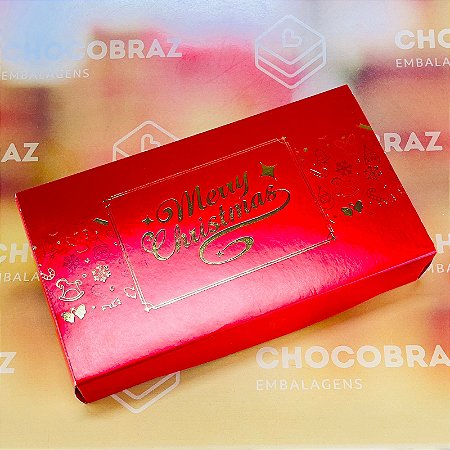 5 CAIXA PORTA RETRATO P/ 08 DOCES - NATAL CLASSICO ID5278  (NATAL IDEIA 2024)
