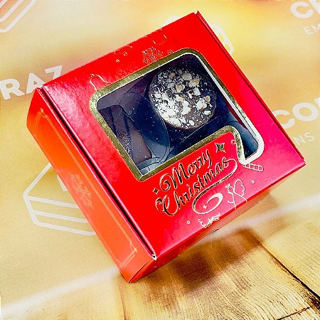 10 CAIXA 04 DOCES C/ VISOR - NATAL CLASSICO ID5134 (NATAL IDEIA 2024)