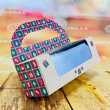 10 MALETA 03 DOCES  NATAL KRAFT ID5062 (NATAL IDEIA 2024)