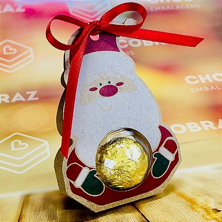 12 CARTAO C/ BLISTER (01 DOCE) NATAL KRAFT ID5061 (NATAL IDEIA 2024)