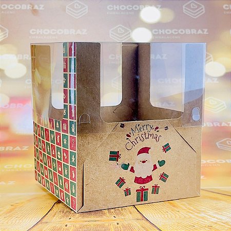 5 CAIXA PANETONE ENCANTO - NATAL KRAFT ID5078 (NATAL IDEIA 2024)