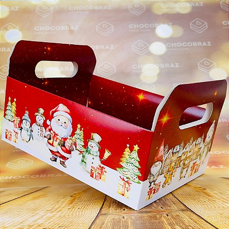 5 CESTA NATAL CAIXOTE (G) NATAL ENCANTADO ID5200  (NATAL IDEIA 2024)
