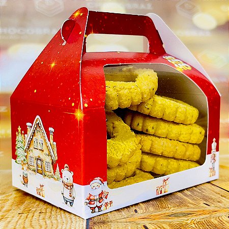 10 MALETINHA P/ DOCES C/ VISOR M - NATAL ENCANTADO ID5174 (NATAL IDEIA 2024)