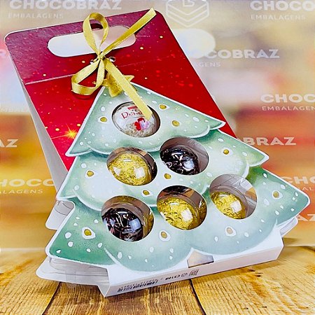 5 MALETA 06 DOCES ARVORE C/ BLISTER - NATAL ENCANTADO ID5168  (NATAL IDEIA 2024)