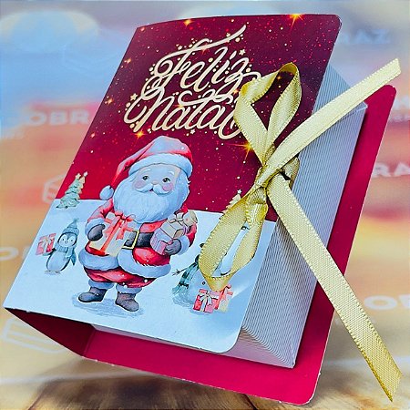 10 CAIXA 04 DOCES LIVRO - NATAL ENCANTADO ID5184 (NATAL IDEIA 2024)
