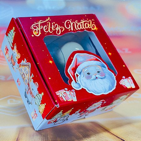 10 CAIXA 04 DOCES C/ VISOR  NATAL ENCANTADO ID5178 (NATAL IDEIA 2024)