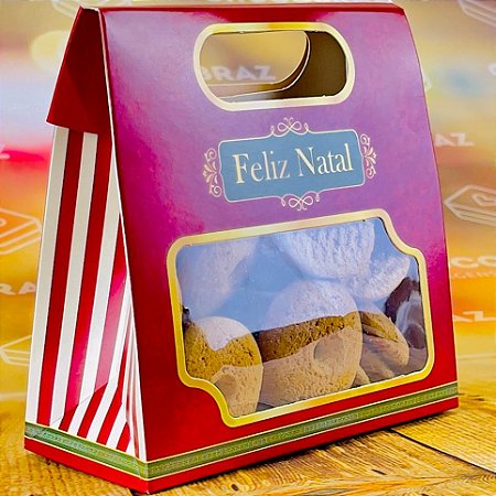 10 SACO P/ DOCES C/ VISOR E ALCA PRACTICE - NATAL NOEL ID 5105 (NATAL IDEIA 2024)