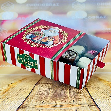 10 CAIXA 09 DOCES GAVETA C/ PUXADOR - NATAL NOEL ID5128 (NATAL IDEIA 2024)