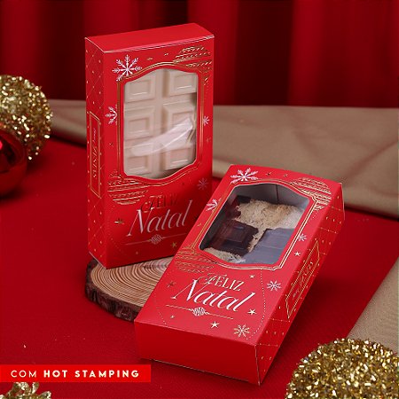 10 Caixa para Barra 300g com Visor Luz 4300 (JANGO NATAL 2024)