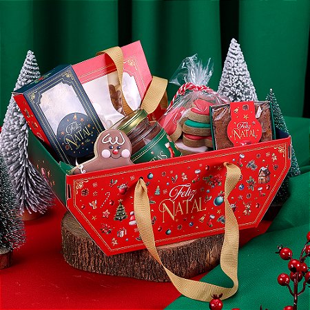 5 Cesta C/ Alça NATAL Quebra Nozes 4408 (JANGO NATAL 2024)