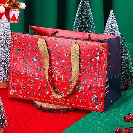 10 Sacola Horizontal Quebra Nozes 4454 (JANGO NATAL 2024)