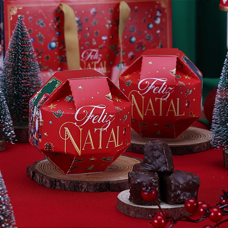 10 Embalagem Lembrancinha Bolinha Quebra Nozes 4421 (JANGO NATAL 2024)