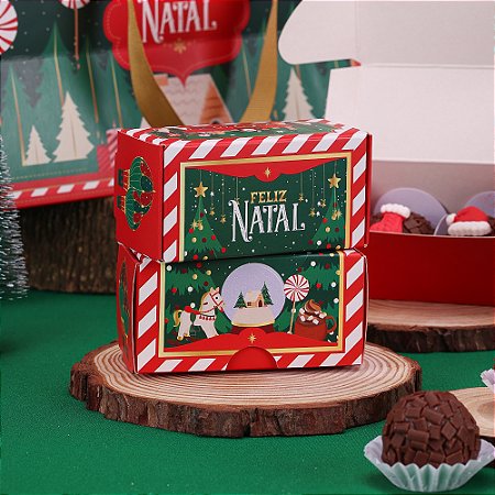 10 Caixa para 2 Doces Noite Feliz 4243 (JANGO NATAL 2024)