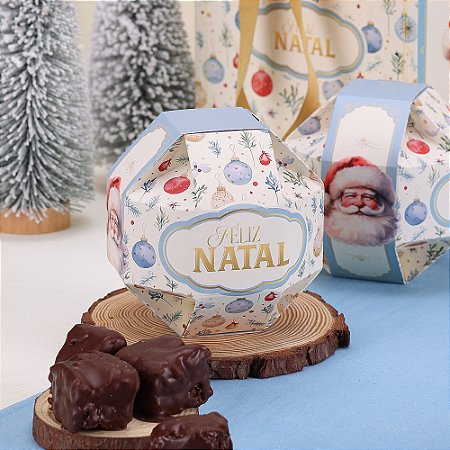 10 Embalagem Lembrancinha Bolinha Celebração 4374 (JANGO NATAL 2024)