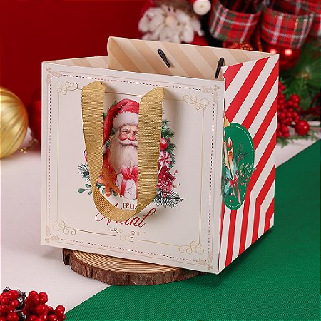10 Sacola Pequena Bom Velhinho 4241 (JANGO NATAL 2024)