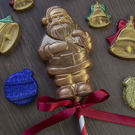 Forma Bwb Simples Pirulito Papai Noel 1 10380  ( BWB SIMPLES )