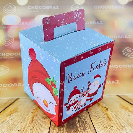 10 CAIXA PANETONE 500G FECHADA ENCANTADO OUTLET NATAL 103304