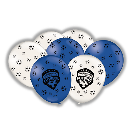 25 BALAO FUTEBOL FESTA  n°9 FESTCOLOR