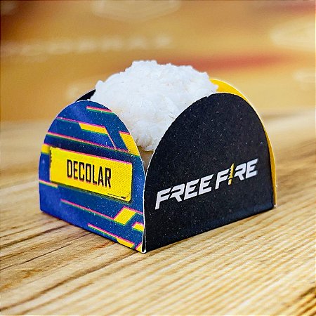 40 PORTA FORMINHA FREE FIRE GAMER  FESTCOLOR