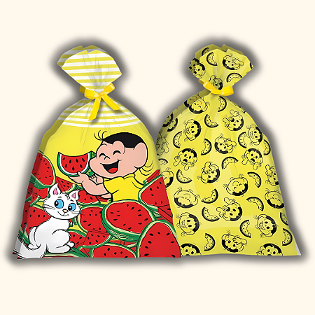 8 SACOLA  MAGALI MELANCIA  FESTA  LEMBRANCINHA  FESTCOLOR