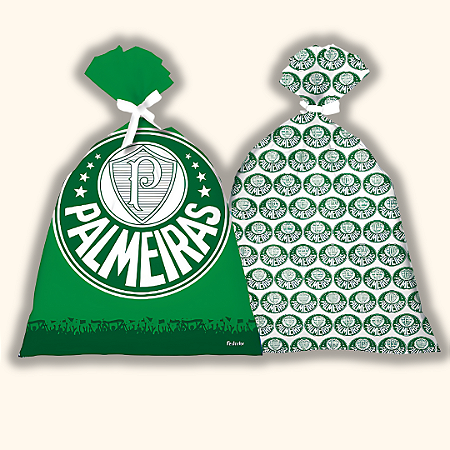 8 SACOLA  PALMEIRAS  LEMBRANCINHA  FESTA FESTCOLOR