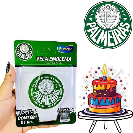 VELA  PALMEIRAS FESTCOLOR
