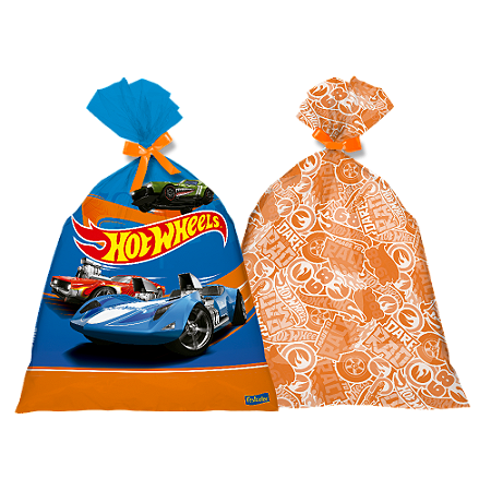 8 SACOLA  HOT WHEELS FESTA  LEMBRANCINHA  FESTCOLOR