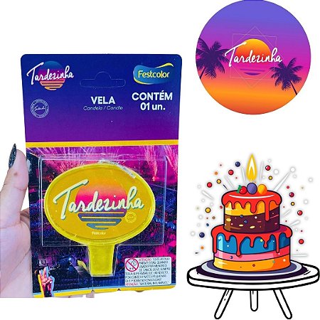 VELA TARDEZINHA VERAO FESTCOLOR