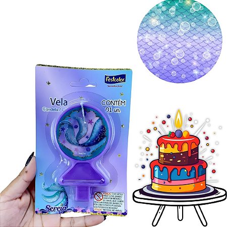 VELA SEREIA FESTCOLOR