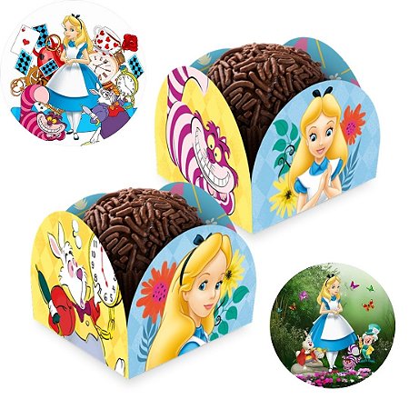 50 PORTA FORMINHA  ALICE NO PAIS DAS MARAVILHAS REGINA