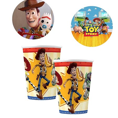 8 COPO PAPEL FESTA  TOY STORY 4 180ML REGINA