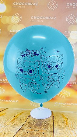 25 BALAO REDONDO SUPER GATINHOS  9 pol. ( Regina )