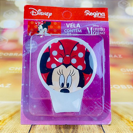 VELA  ANIVERSARIO FESTA MINNIE MOUSE REGINA