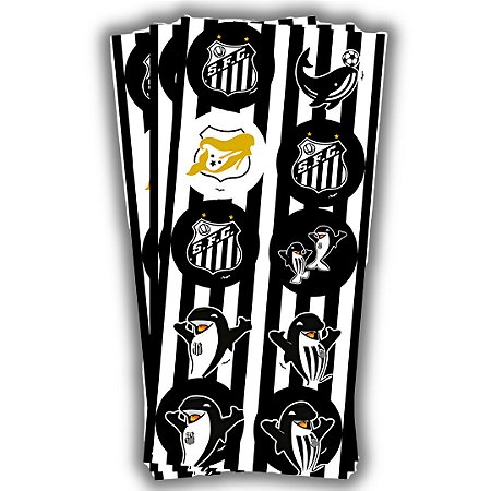 30 ADESIVO SANTOS FC REDONDO REGINA